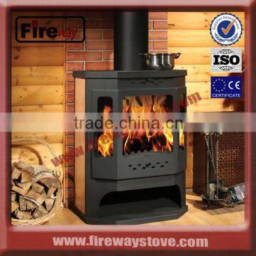 Wood burning stove for cooking