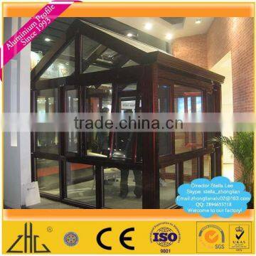 Wow!!clear Anodize Aluminium Extrusion for Office Partition, Greenhouse Aluminium Profile, Matt Black Anodised Aluminium Profile photo-5