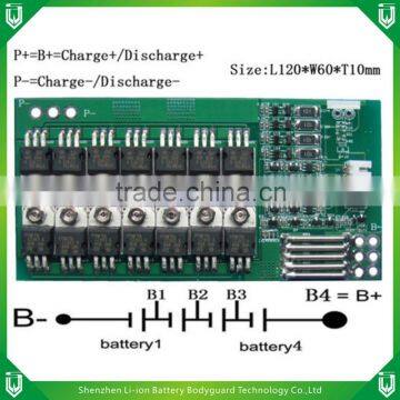 manufacturing PCM/BMS/PCB For 4S Li-ion/LiFePO Battery Packs fr4 94v0 pcb,pcb design services