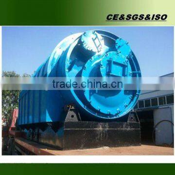 PET bottle plastic bag waste plastic recycling machine for crude oil