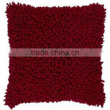 Chenille cushion cover