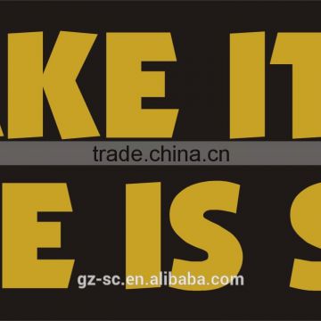 Car Bumper Sticker with Cool saying