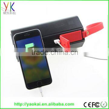 Factory wholesale price product bluetooth speaker 7800mah power bank