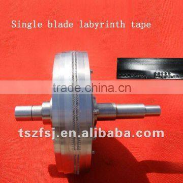 shaping wheel on single blade labyrinthdrip irrigation tape machine