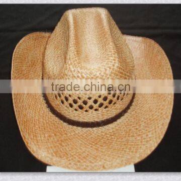 Wholesale fashionable men's straw beach hat