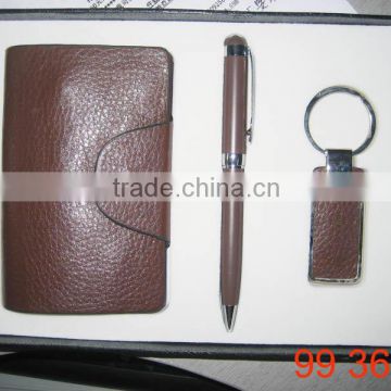 Gift set, wallet set, pen set, keychain