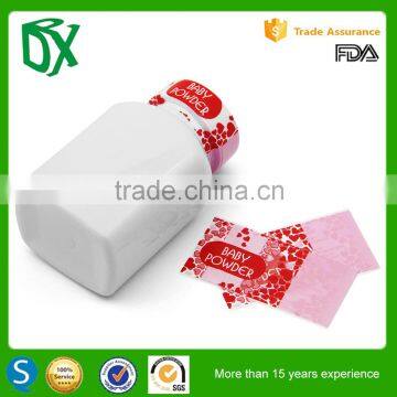 PVC Plastic custom size bottle neck shrink sleeve for cap seal