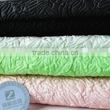 3D Jacquard Emboss Fabric for Womens Mini Dress photo-3