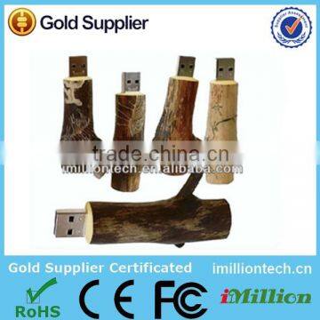 Timber Pile USB Stick 64GB Tree Shape USB
