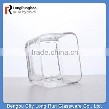 LongRun wedding decoration transparent glass candle holder