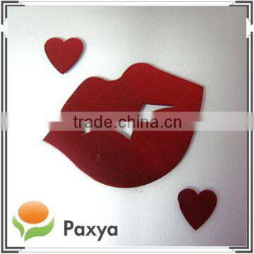 Thin fashion metal decorative label