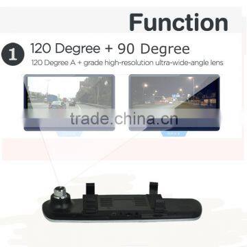 Factory Cheap 2.4 Inch 170 Degree HD Car DVR Rearview Mirror Wireless Backup Camera photo-6