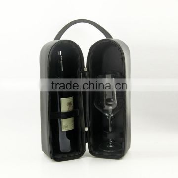 pu leather wine bottle bags