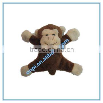 Plush monkey fridge magnet