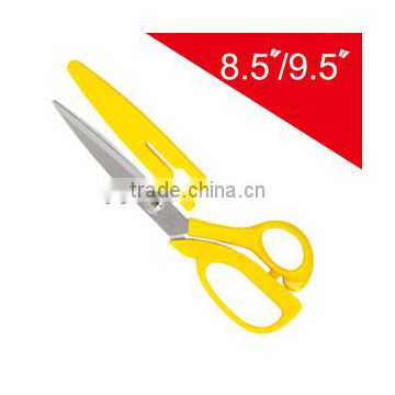 Popular Color with Safety Cover Plastic Color Scissors