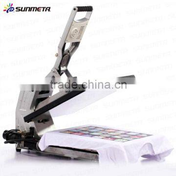 2015 Sunmeta Automatic Open Digital Screen Flatbed T-shirt Heat Press Machine