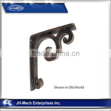 Old world Wrought Iron Bracket