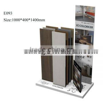 wood floor samples display rack/tile samples display stand/ flooring tiles display stand E093