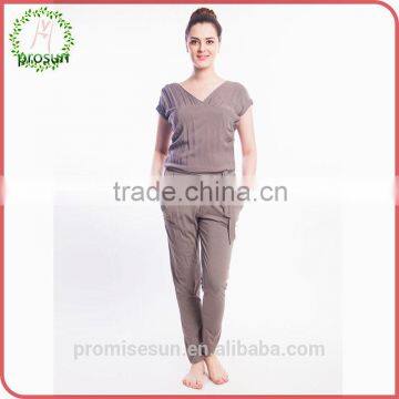 Deep V-neck sexy jumpsuit fashion new design