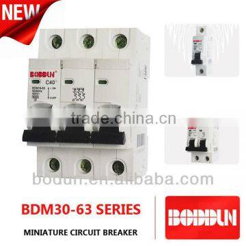 BDM30-63 NEW 3P 40A MINI CIRCUIT BREAKER