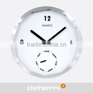 DEHENG modern fashion aluminum wall clock