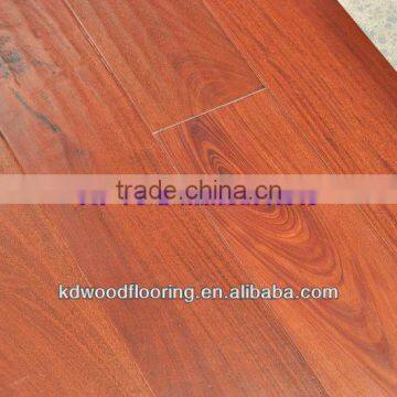 Santos Mahogany stained multilayer engineered wood flooring