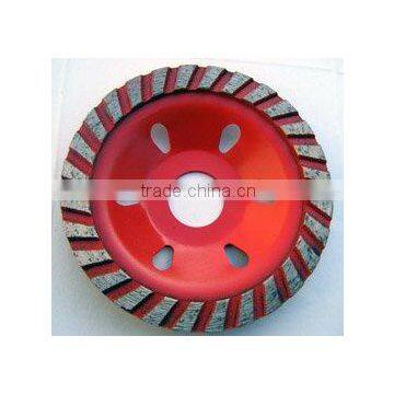 diamond turbo cup pad for grinding hard stones