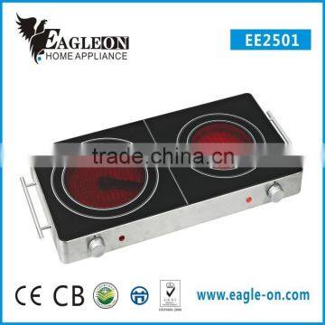 double burner inducion cooktop