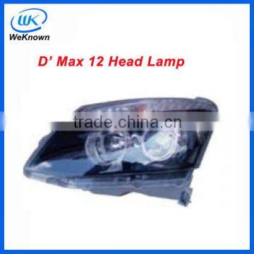 12 Car head lamp for D MAX pickup parts