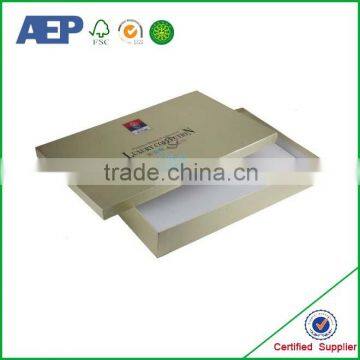 Coated Paper Costom Brand Cardboard Packing Box