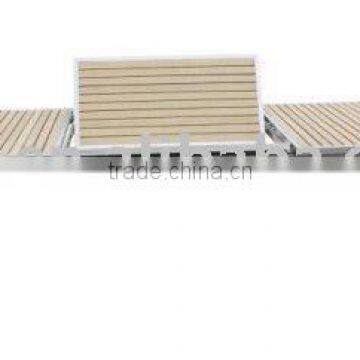Aluminum extension table outdoor polywood tableMY8002-T22B