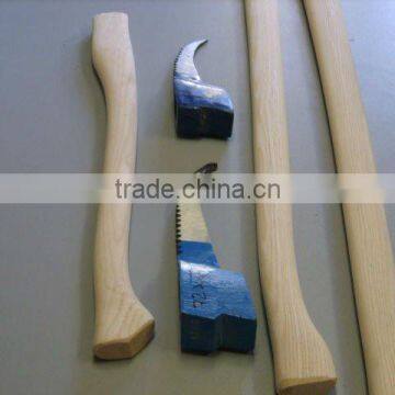 Wooden handles for pulling logs