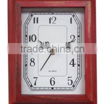 Best Quality Antique Wood Key Box Wall Clock photo-2