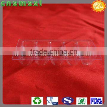 Clear PET plastic ampoule tray