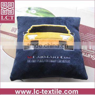 Supply Custom Design Patch Embroidery Softest Plush Cushion Finished With a Concealed Zipper(LCTP0018) photo-4