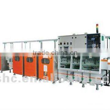 Aluminium surface finishing machine