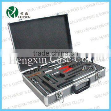 Aluminum mechanic tool box set waterproof tool box case