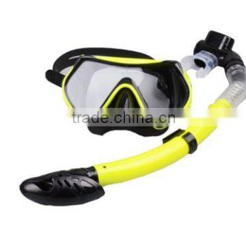 Hot Selling Summer Scuba Diving Mask Snorkel Glasses Set Silicone Swimming Pool Equipment