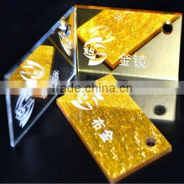 High Quality Gold Mirror Acrylic Sheet