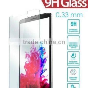 2015 NEW Factory 9H Premium Real Tempered Glass Film Screen Protector for LG G3 all series