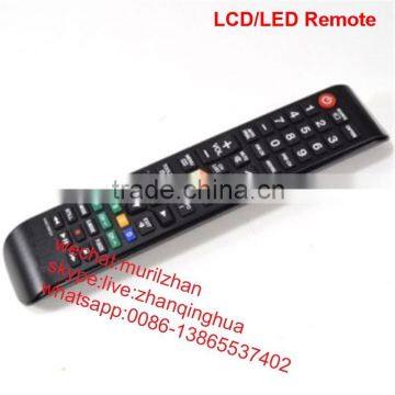 High Quality Black 52 Keys LED/LCD Remote Control for samsung