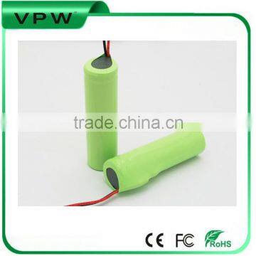 Flat top 3.7 v 4500mah li-ion rechargeable battery the best price for customers