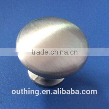 Manufacturing Inexpensive brush nickel zinc alloy furnitur door cabinet knobs V