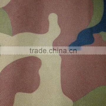 600D Camouflage Polyester Fabric for Tent