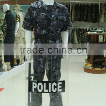 cotton polyester marine Lizards camouflage summer short sleeve british military uniform