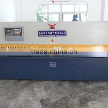 mechanical guillotine shear QC11K-6X6000 guillotine steel cutting machine