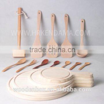 2016 Adorable Solid Wooden Tea Spoon Engraved Making