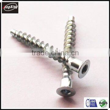 carbon steel hex socket head M5 M6 M7 furniture screw