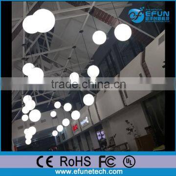 color changing led ball light for event/party,decorative illuminated globe commercial led pendant lighting