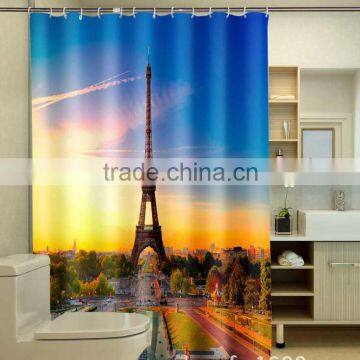 Photo Printed France Shower Curtain photo-4